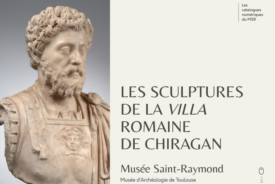 Vignette de la médiation Catalogue numérique Les sculptures de la villa romaine de Chiragan