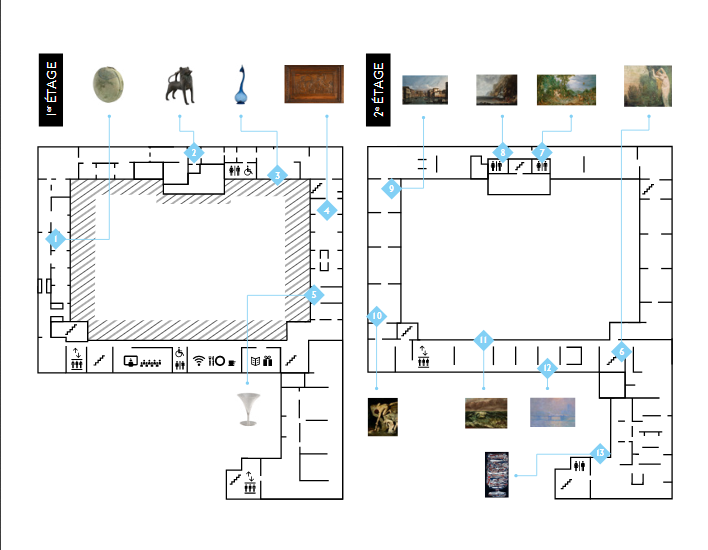 Plan général du parcours Nature / eau