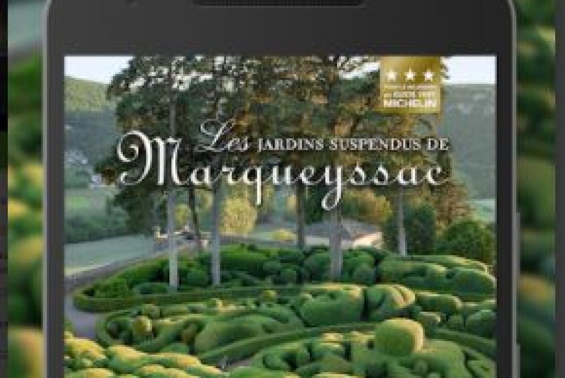 Vignette de la médiation Application des jardins suspendus de Marqueyssac