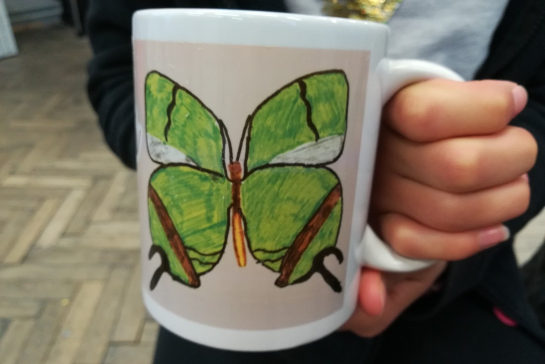 Vignette de la médiation Je crée mon mug insecte!