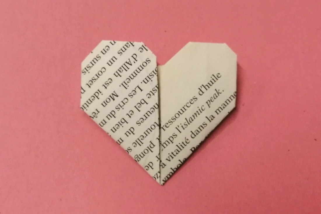Vignette de la médiation Tuto origami cœur