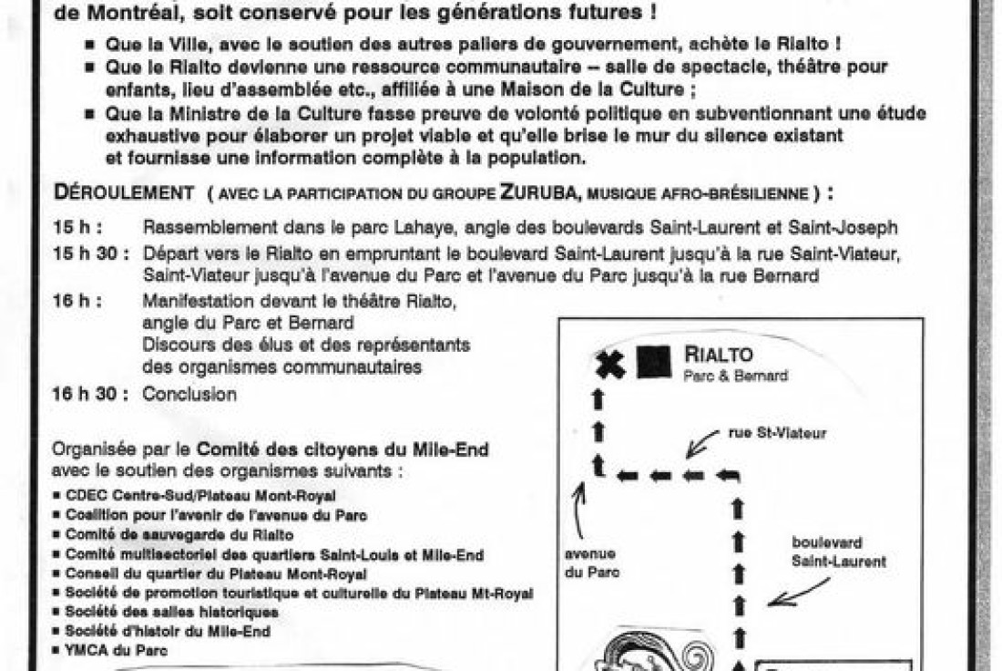 Vignette de la médiation Histoire du Mile End et défense du patrimoine du Plateau-Mont-Royal : archives citoyennes