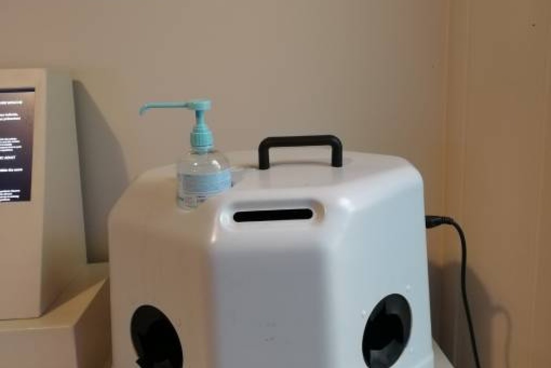 Vignette de la médiation Caisson pédagogique de lavage de mains