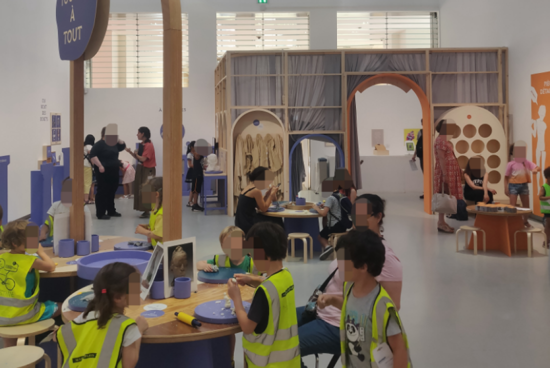 Vignette de la médiation Espace d’atelier enfant au Musée Rodin