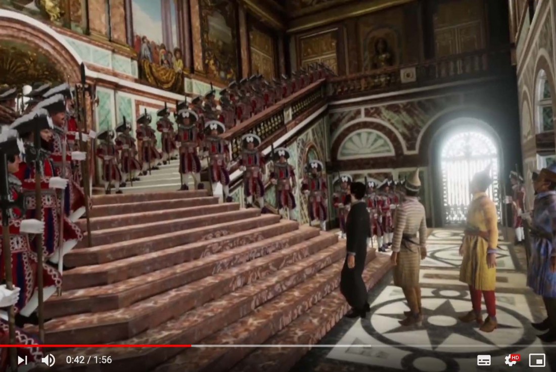 Vignette de la médiation Vivez Versailles en 3D