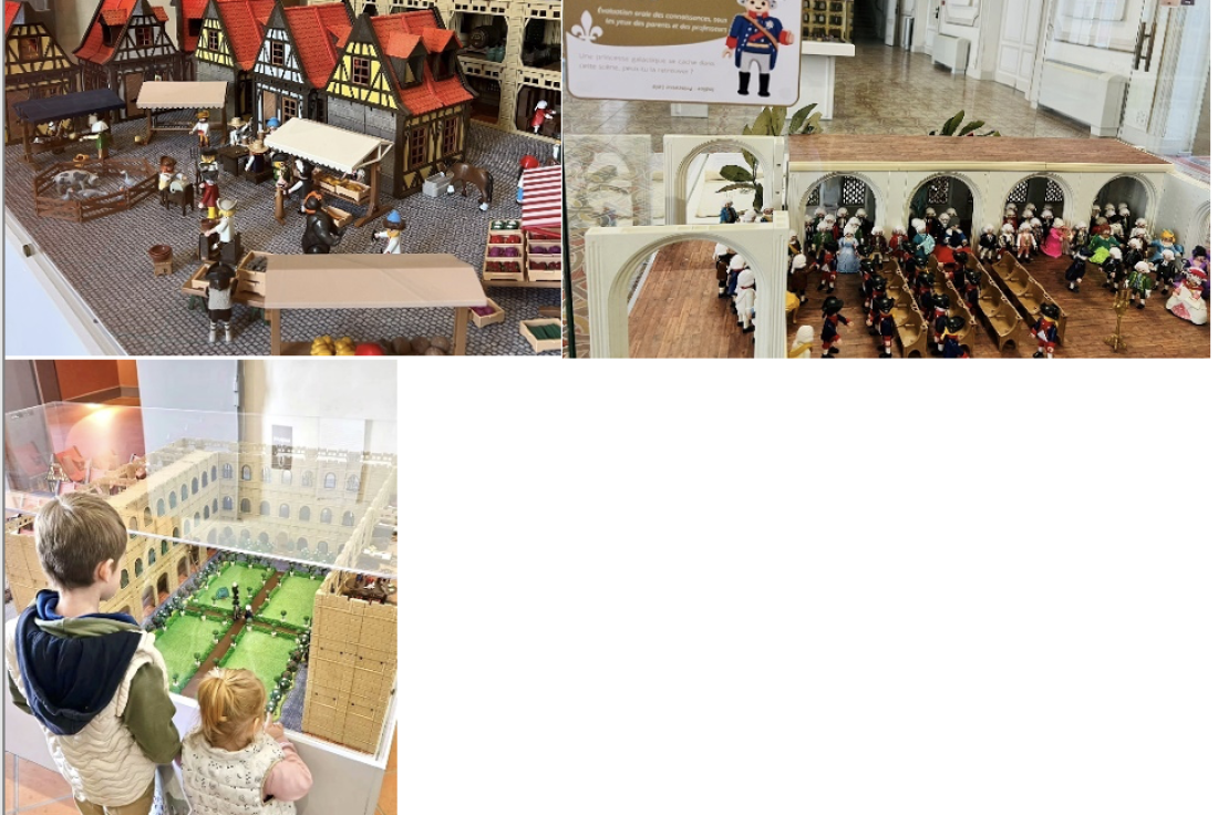 Vignette de la médiation Atelier Playmobil – Créez votre propre Playmobil à la Cité de Sorèze !