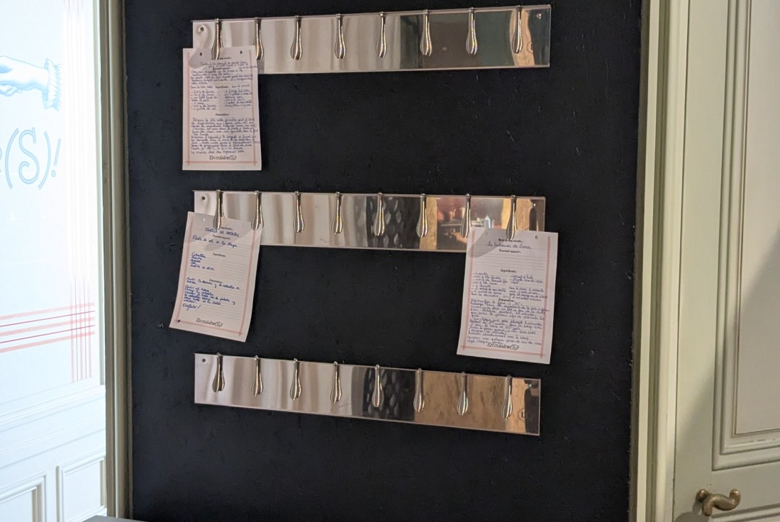 Vignette de la médiation Mur de recettes libres