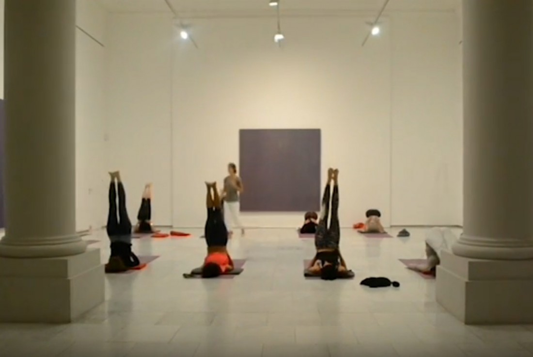 Vignette de la médiation Yoga au musée
